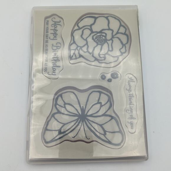 Stampin Up Stamp Set BEAUTIFUL DAY 145915 Stamping Embossing Crafting Papercraft - Picture 3 of 3